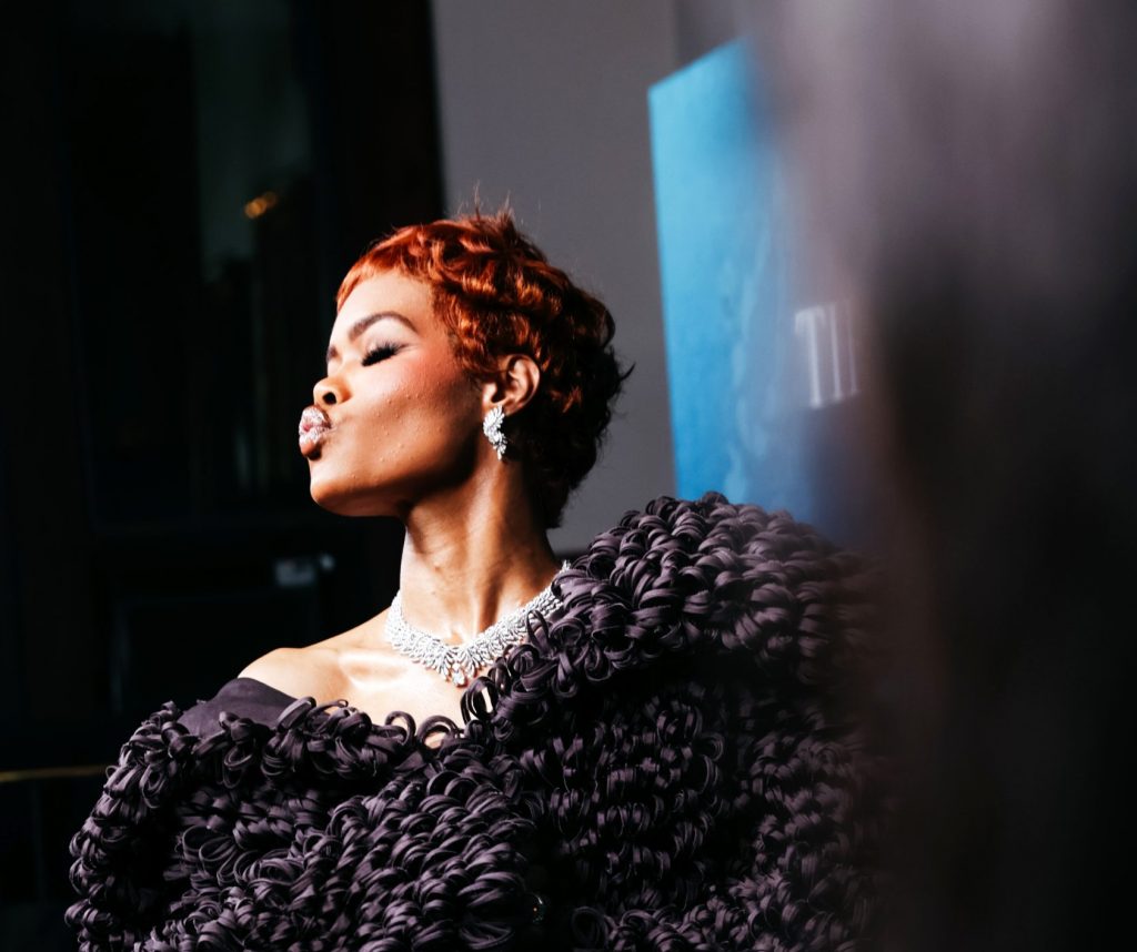 Teyana Taylor Debuts Striking Ginger Look at Tiffany & Co. Blue Book Gala