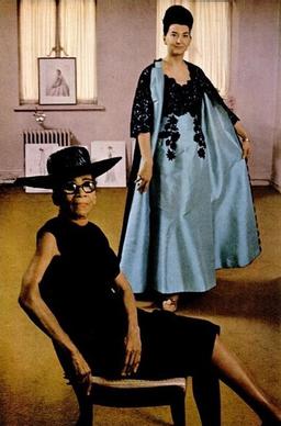 Ann Lowe was already dressing  power.