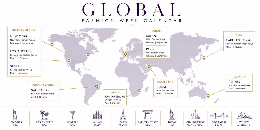The Global Fashion Calendar: Fall/Winter 2026 Runway & Showcase Schedule