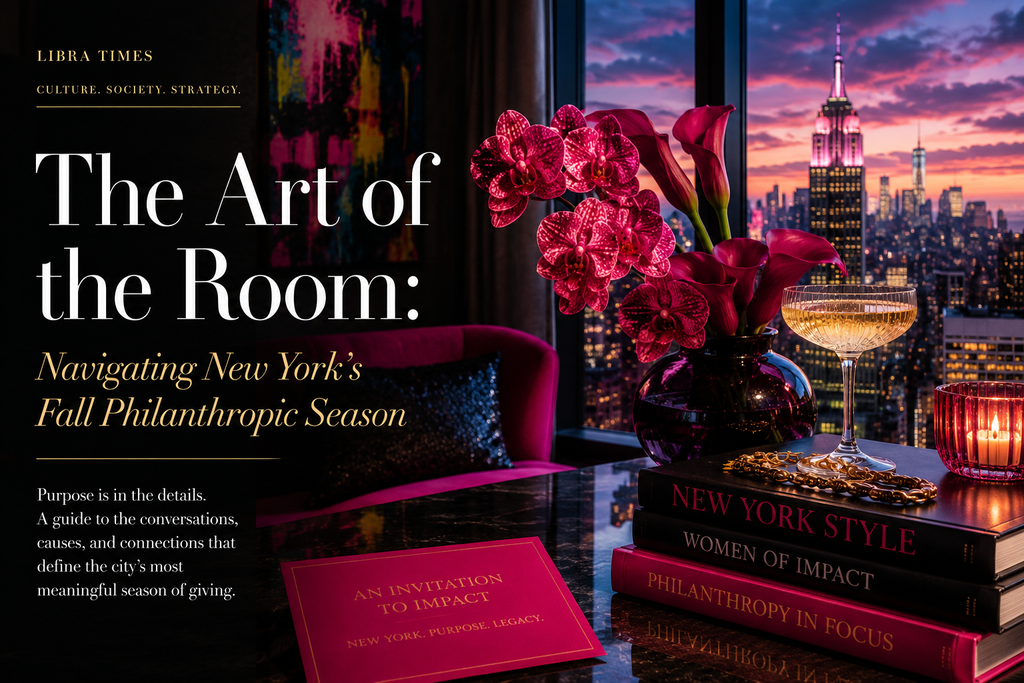 The Art of the Room: Navigating New York’s Fall Philanthropic Season
