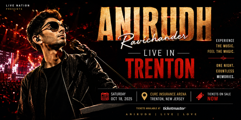Anirudh Ravichander Live in Trenton