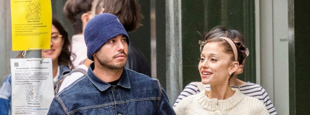 Ariana Grande and Ricky Álvarez Layer up for an Even Harder Launch in London